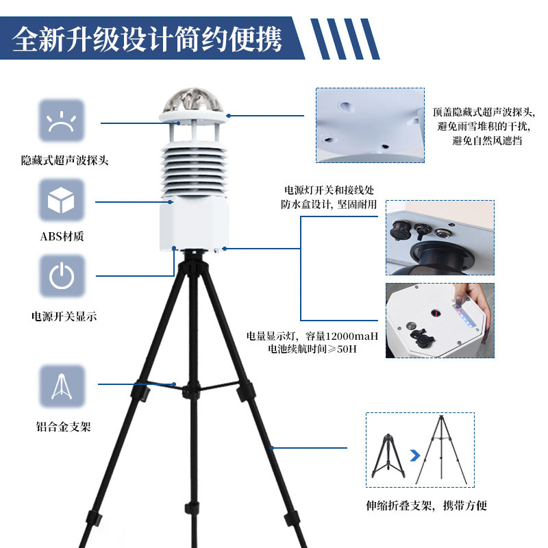 便攜式氣象站哪種好?推薦藍(lán)牙款FT-BQX6